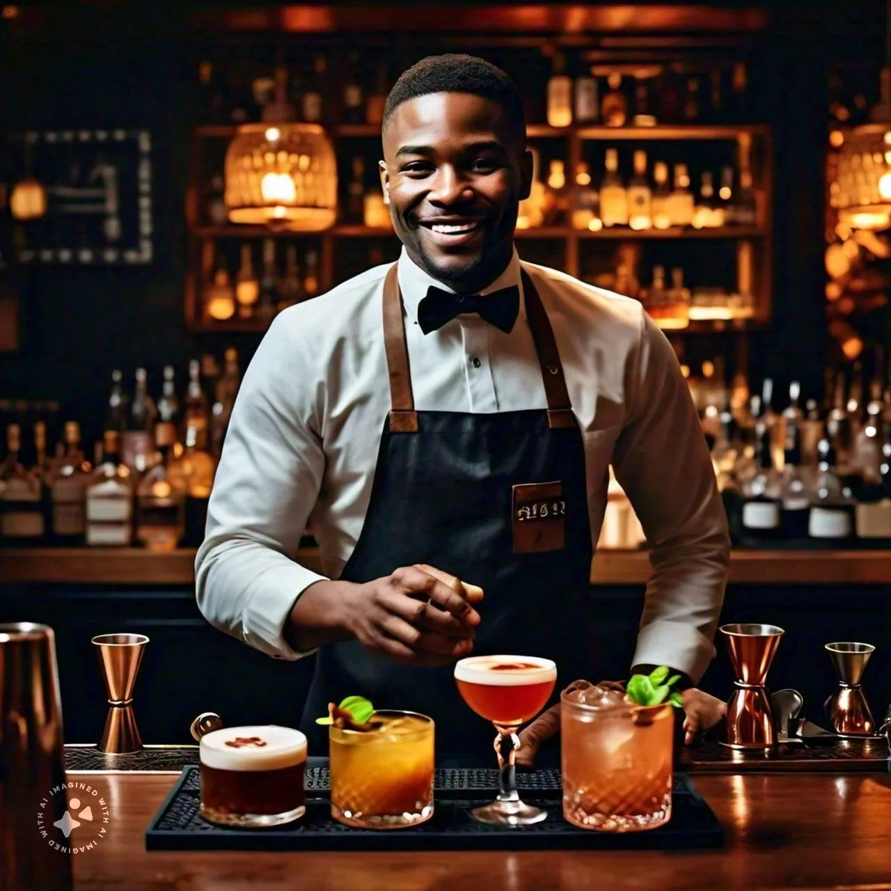 crafting delicious cocktails 