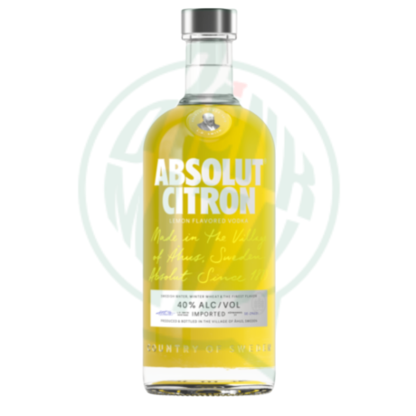 Absolut Vodka Citron - (1 Liter)